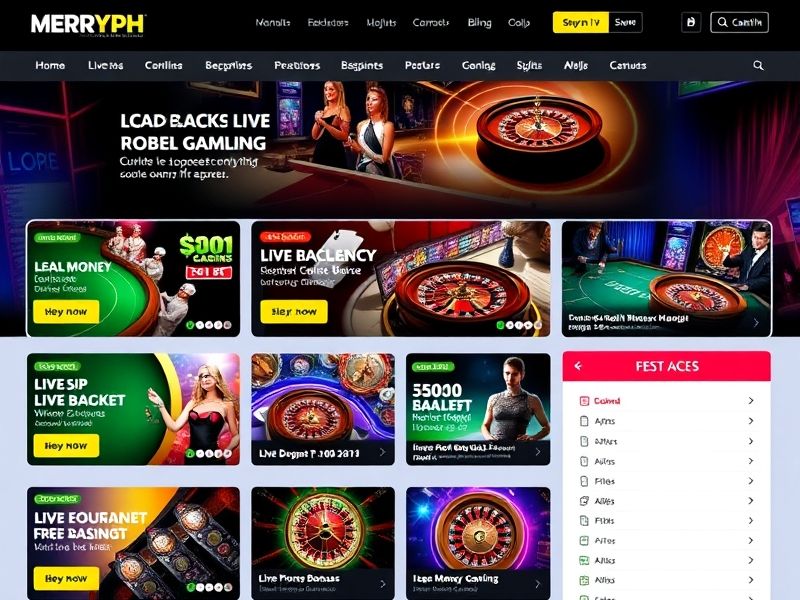 Welcome to Merryph, your premier destination for online gambling. Explore a wide array of games including slots, poker, sports betting, and live dealers. Enjoy exclusive bonuses, secure payouts, and thrilling real-money action at merryph.com.